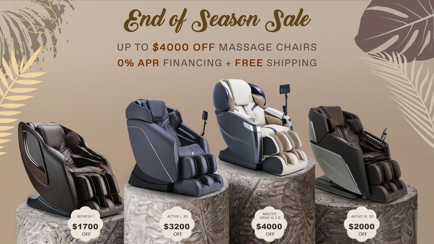 Luxury Massage Chairs, Zero Gravity Recliners & Massagers